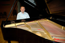 Lewis Riley at the Piano